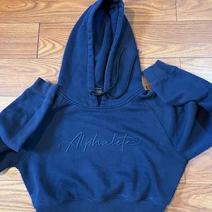 Alphalete crop hoodie